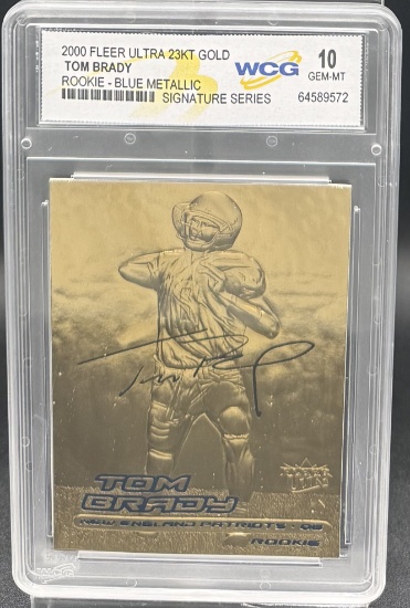 Tom Brady Rookie Signature Series
