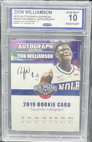 Zion Williamson Card