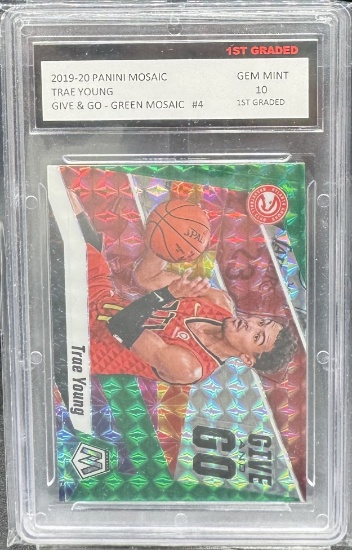 Trae Young Green Mosaic