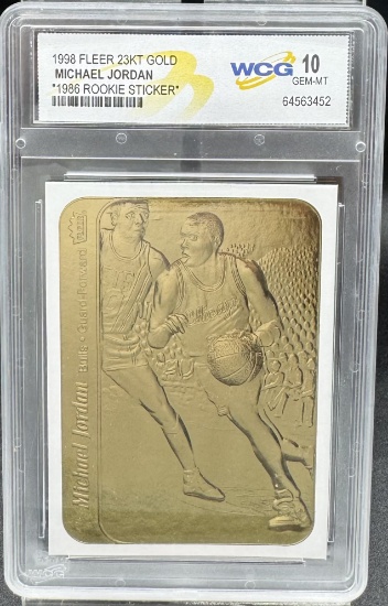 Michael Jordan Rookie Sticker
