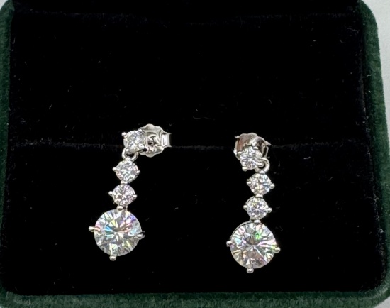 Sparkling VVS Earrings