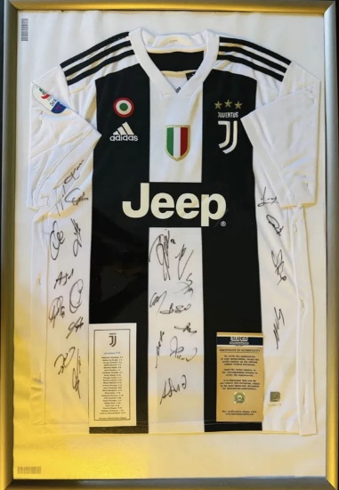 Cristiano Ronaldo Plus Team Autograph Signed Jersey COA