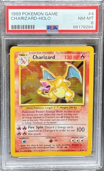 1999 Charizard Holo Pokemon