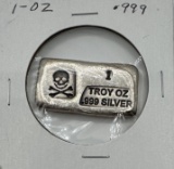 One Troy Silver Bar