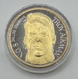 Troy Aikman Fine Silver Coin