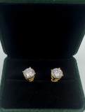Yellow Gold 4 Carats Earrings