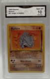 1999 Rhyhorn 1st Edition Pokemon