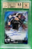 David Dahl Rookie Auto