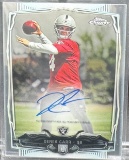 Derek Carr Rookie Auto