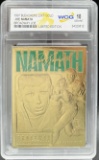 Joe Namath Card