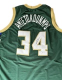 GIANNIS ANTETOKOUNMPO Jersey Autograph Signed JSA