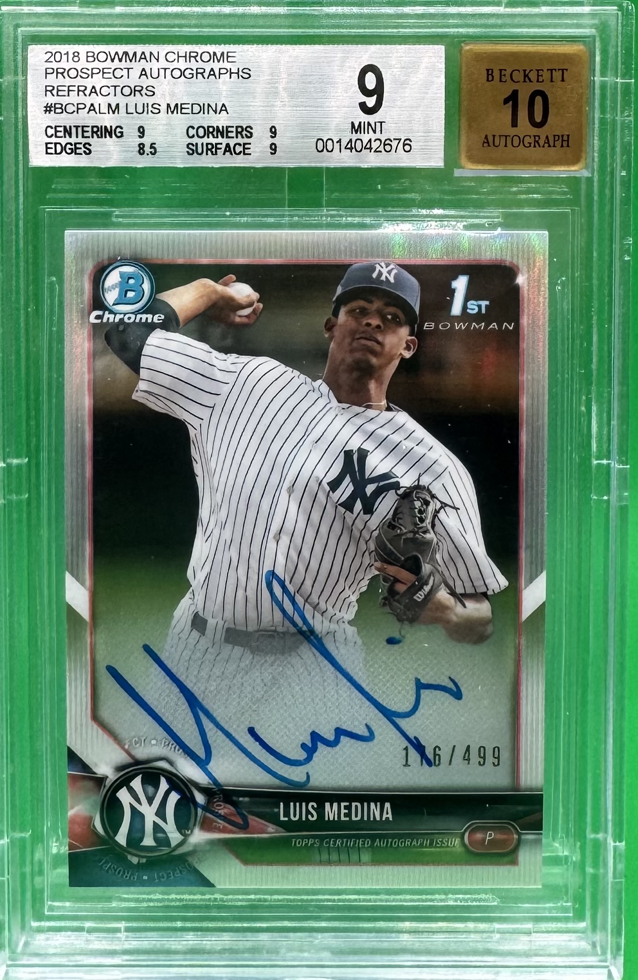 Luis Medina Auto /499 | Proxibid, image size:1262x1940