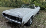 1969 Mercury Cougar XR7 Convertible