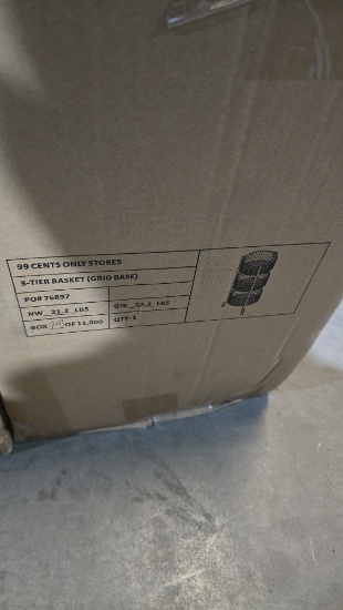 3 tier basket