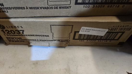 1 dozen whiskey glasses