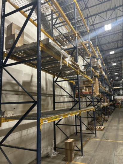 92"" x 3"" Bolt-On Pallet Racking Beam