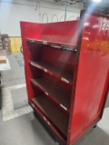 Metal 8-Shelf Library / Warehouse Cart 42