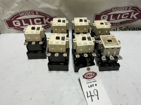 Lot of 7 Fuji SC-4N 80 contactors