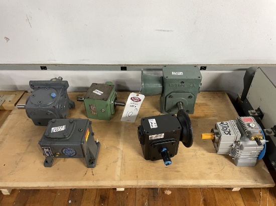 Lot of 6 Gear Drives/Speed Reducers