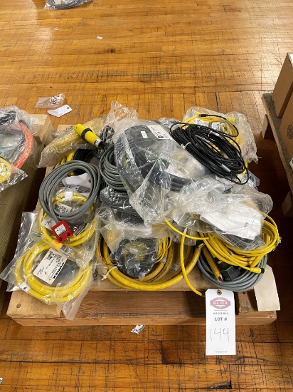 Pallet Lot of New Prox Switches & QD Cordsets