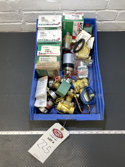 Lot of New Asco Red Hat Solenoid Valves