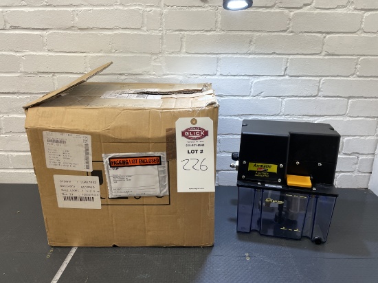 New Bijur AirMatic Automatic Lubricator Oil Pump