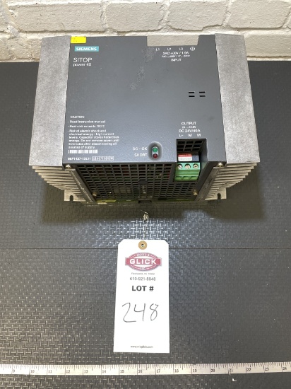 Siemens Sitop 40 Power Supply 24VDC