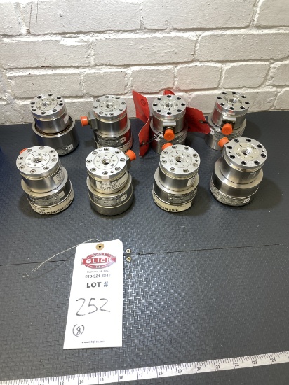 Lot of 8 Dover Flexo C2D Tension Transducers/Load Cells
