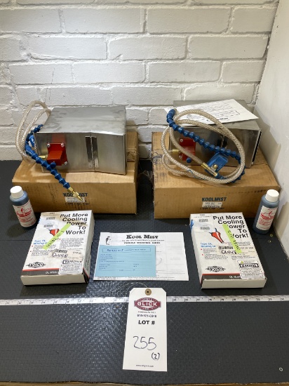 Lot of New Spray Mist Cooling Units