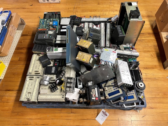 Pallet Lot of Allen Bradley Flex I/Os & Electrical Items