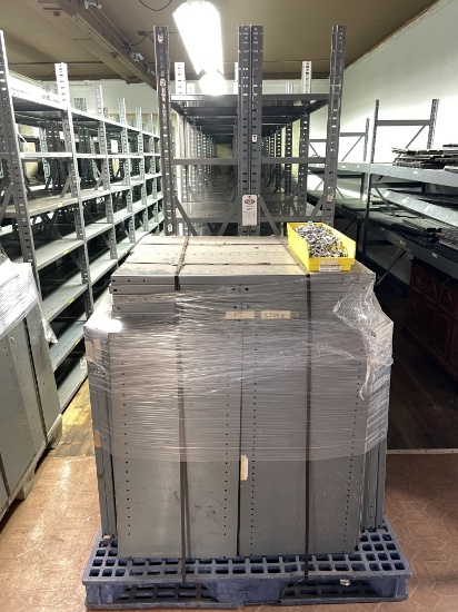 16 Sections 18” x 36” x 84” Industrial Shelving + 92 Additional Shelves