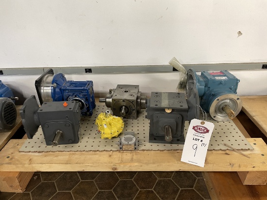 Lot of 7 Gear Drives/Speed Reducers
