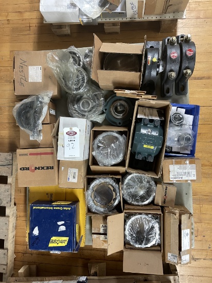 Pallet Lot of Large New Bearings