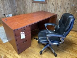 30”x66” Office Desk & Chair