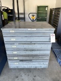 6 Drawer Tool Storage Cabinet 36”W x 27”D x 39”H