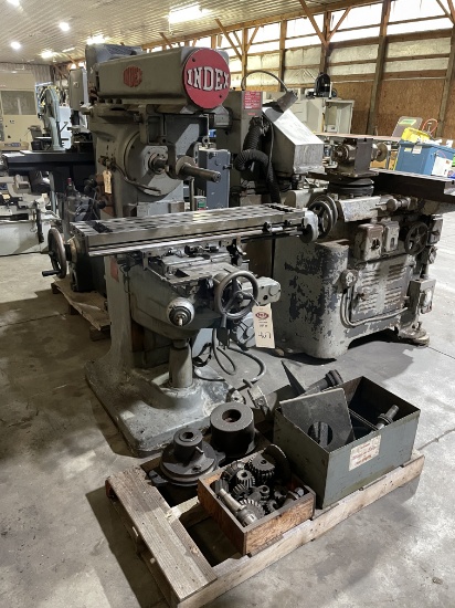 Index Horizontal Mill and Tooling