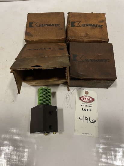 Lot of 4 New Kennametal Tool Holders
