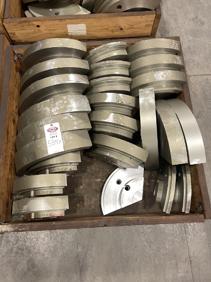 Lot of Large Lathe Soft Jaws