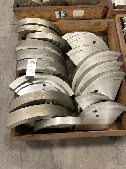 Lot of Large Lathe Soft Jaws