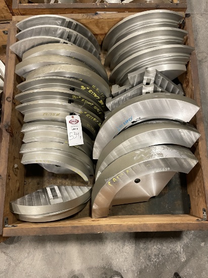 Lot of Large Lathe Soft Jaws