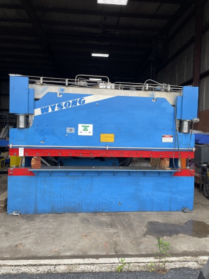 Wysong MTH140-144 Hydraulic Press Brake 12’