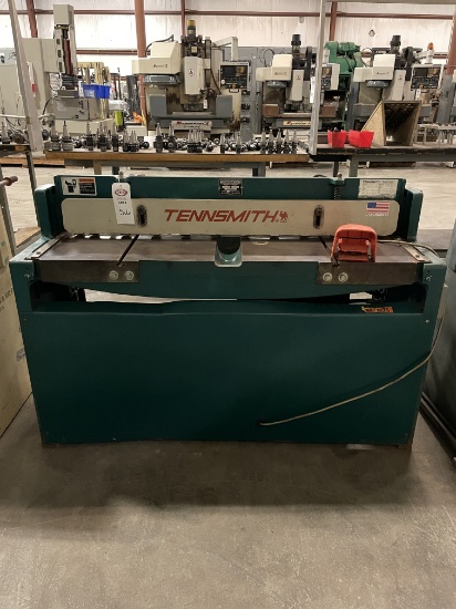 52” Tennsmith H-52 Metal Shear w/Back Gauges