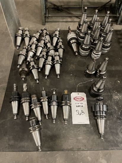 Lot of BT35 Tool Holders