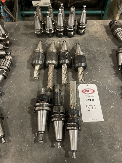 Lot of BT35 Tool Holders