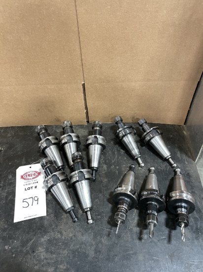 Lot of BT35 Tool Holders