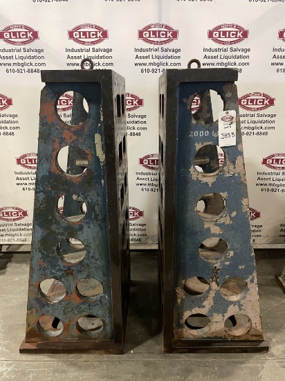 Pair of Large Angle Blocks 24"x28"x60"