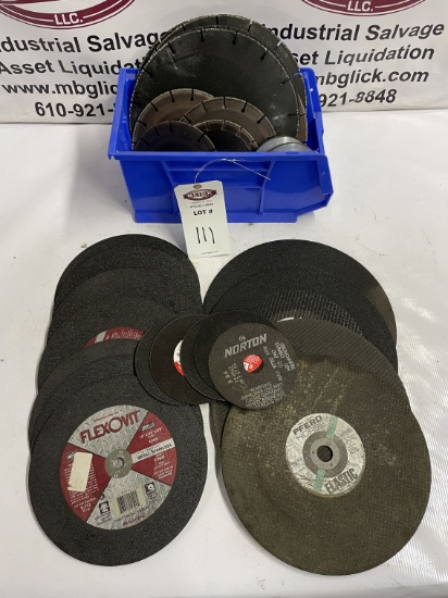 Lot of CBN/Diamond & Abrasive Blades