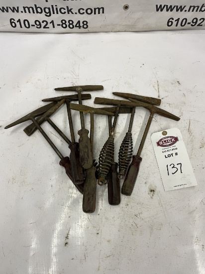 Lot of Slag Hammers