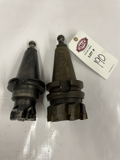 Lot of BT50 Tool Holders and Cutters