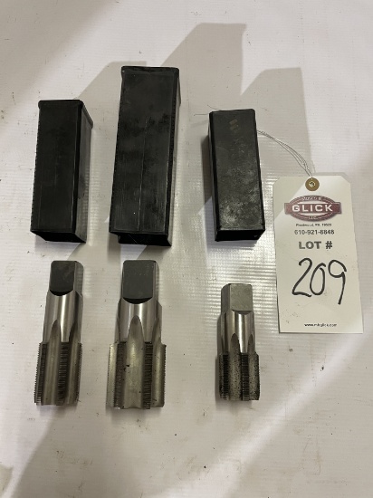 Lot of Threading Taps